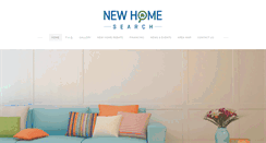 Desktop Screenshot of newhomesearchaz.com